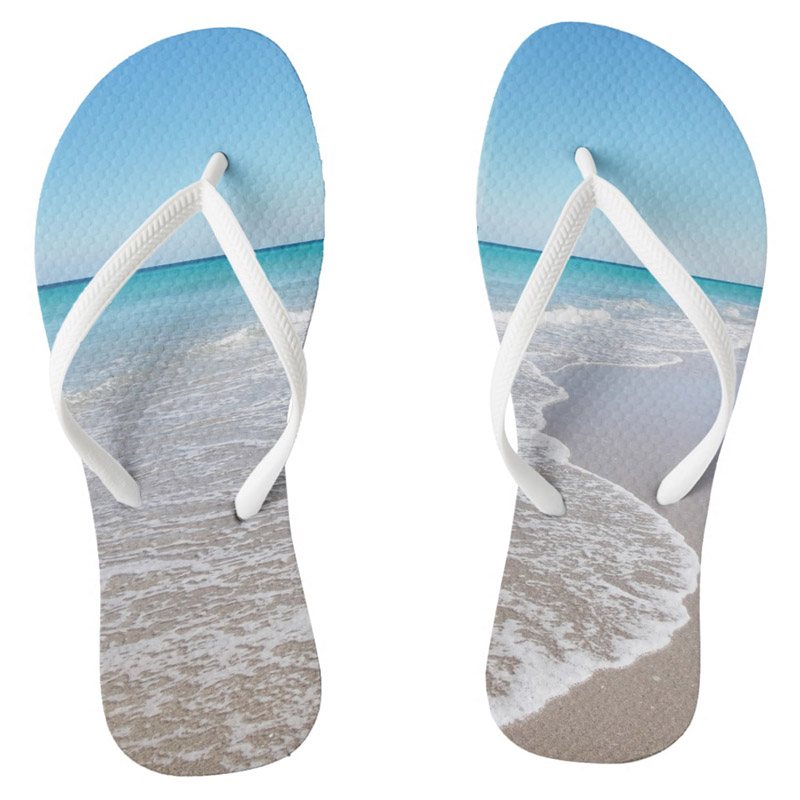 custom imprint flip flops